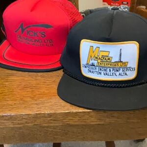 Trucker hats - Macfam and Nick’s